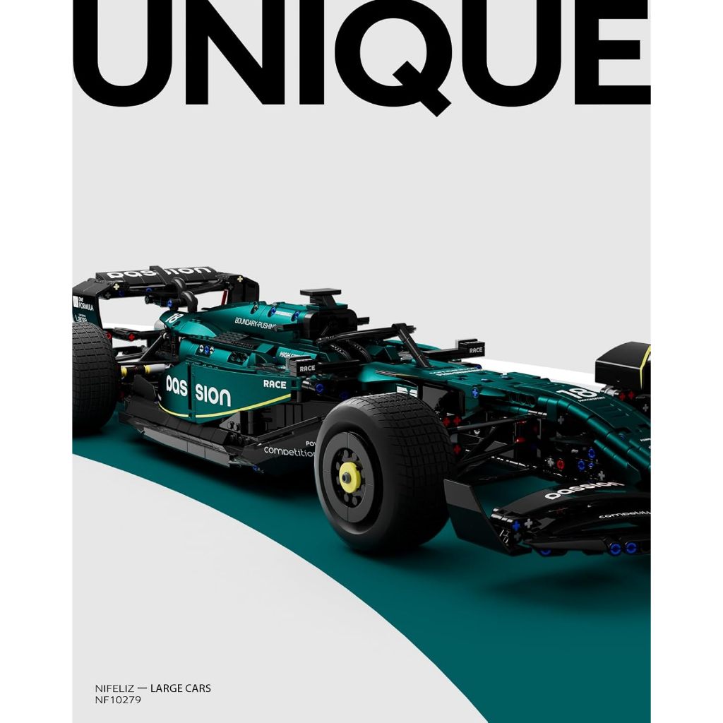 Jual Nifeliz AM24 Formula 1 Racing Car Building Set, 1:8 Scale ...