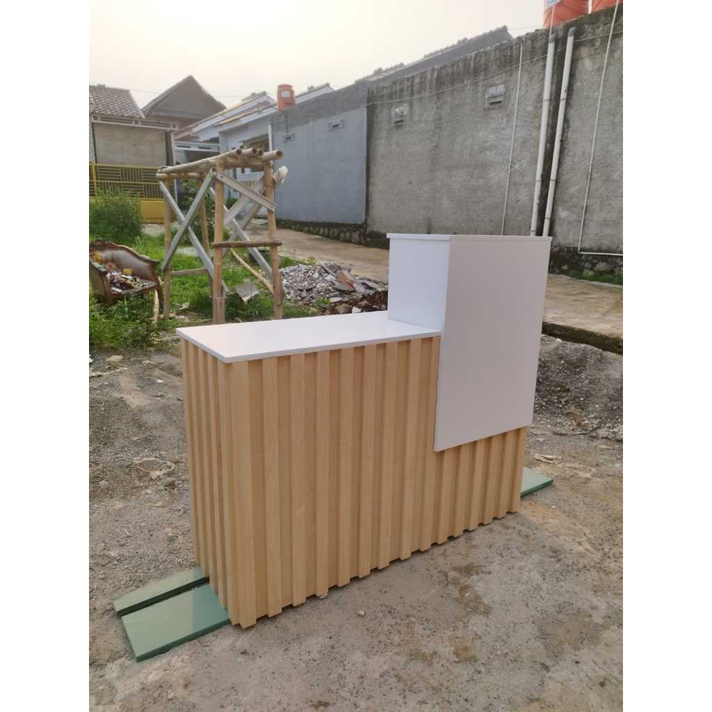 Jual MEJA KASIR/MEJA KERJA / MEJA RECEPSIONIS/MEJA LAUNDRY - LIST PANEL ...