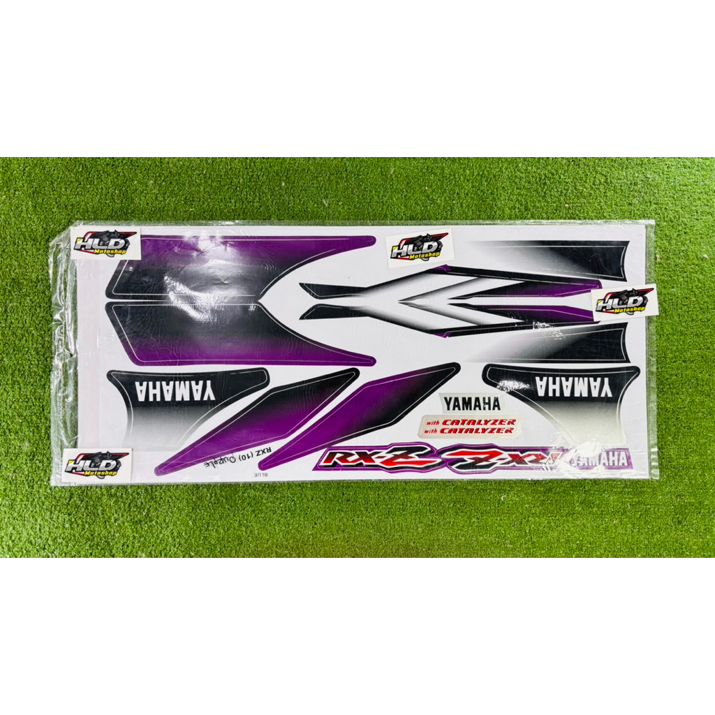 Jual Stiker Bodi RX-Z Baru. Striping Les Body FullSet Yamaha RX-Z ...