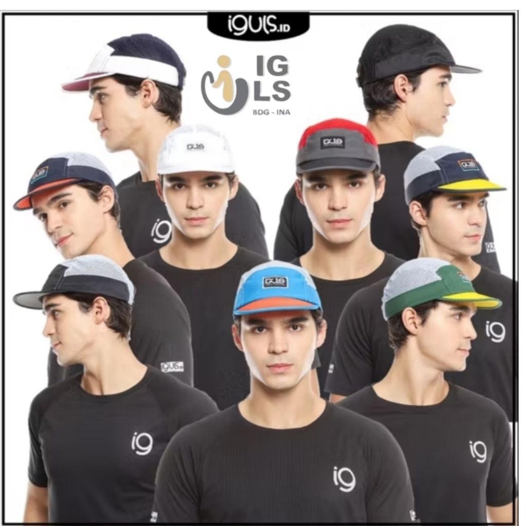 Jual Topi Lari Running Pria&Wanita Kwalitas Premium Iguls.id | Shopee ...