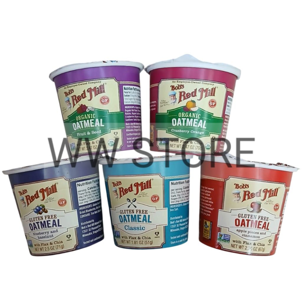 Jual Sereal oat siap saji organik rasa buah & biji -bijian /kranberi ...