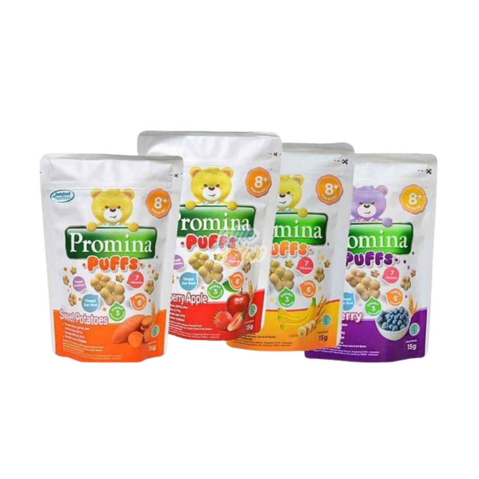 Jual Promina Puffs All Variant 15g Bebas Gluten Snack Bayi Tanpa ...