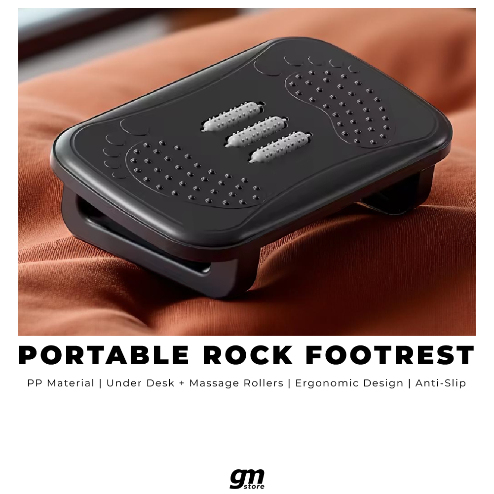 Jual Gaming / Productivity Portable Rocking Ergonomic Footrest / Under ...
