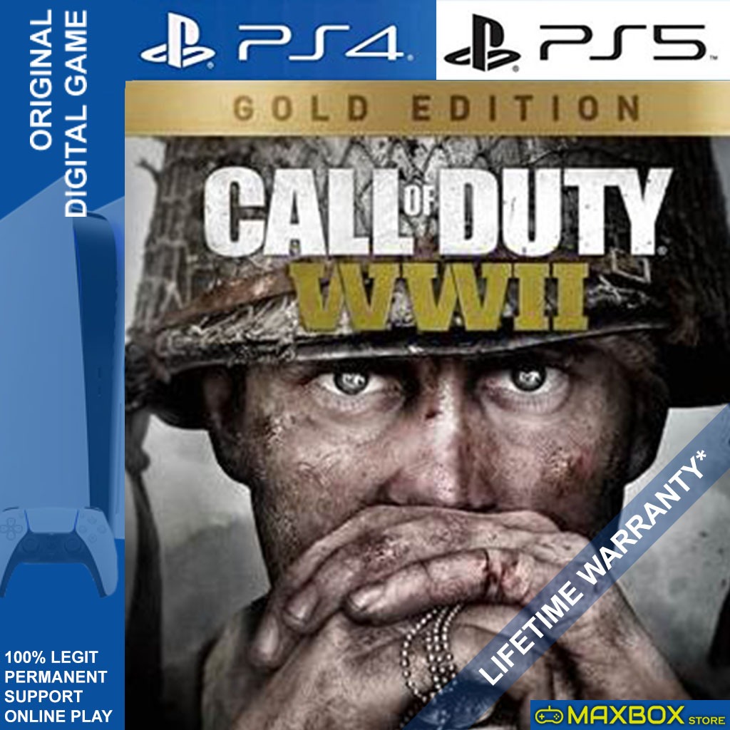Jual Call Of Duty World War II Gold Edition PS4 PS5 Original Game ...