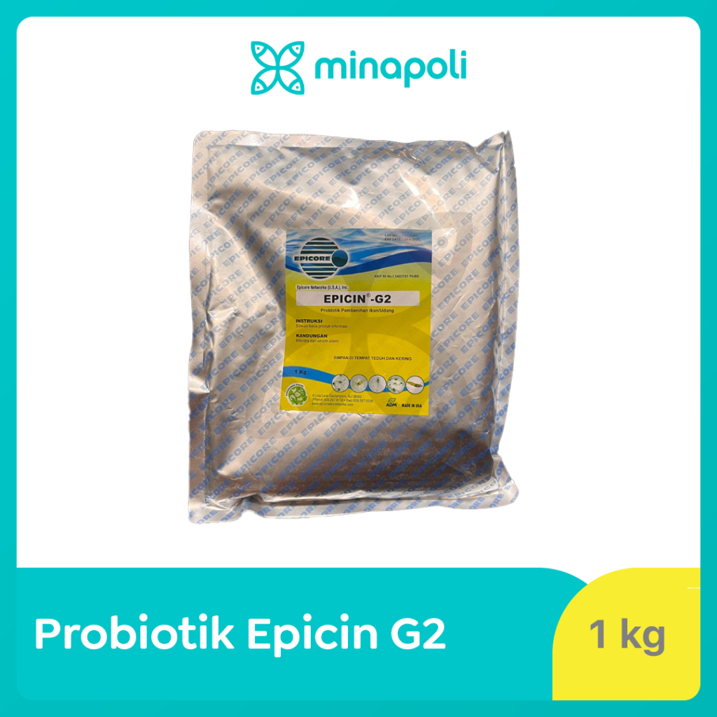 Jual Probiotik Udang dan Ikan Epicin G2 Epicore kemasan 1 kg | Shopee ...
