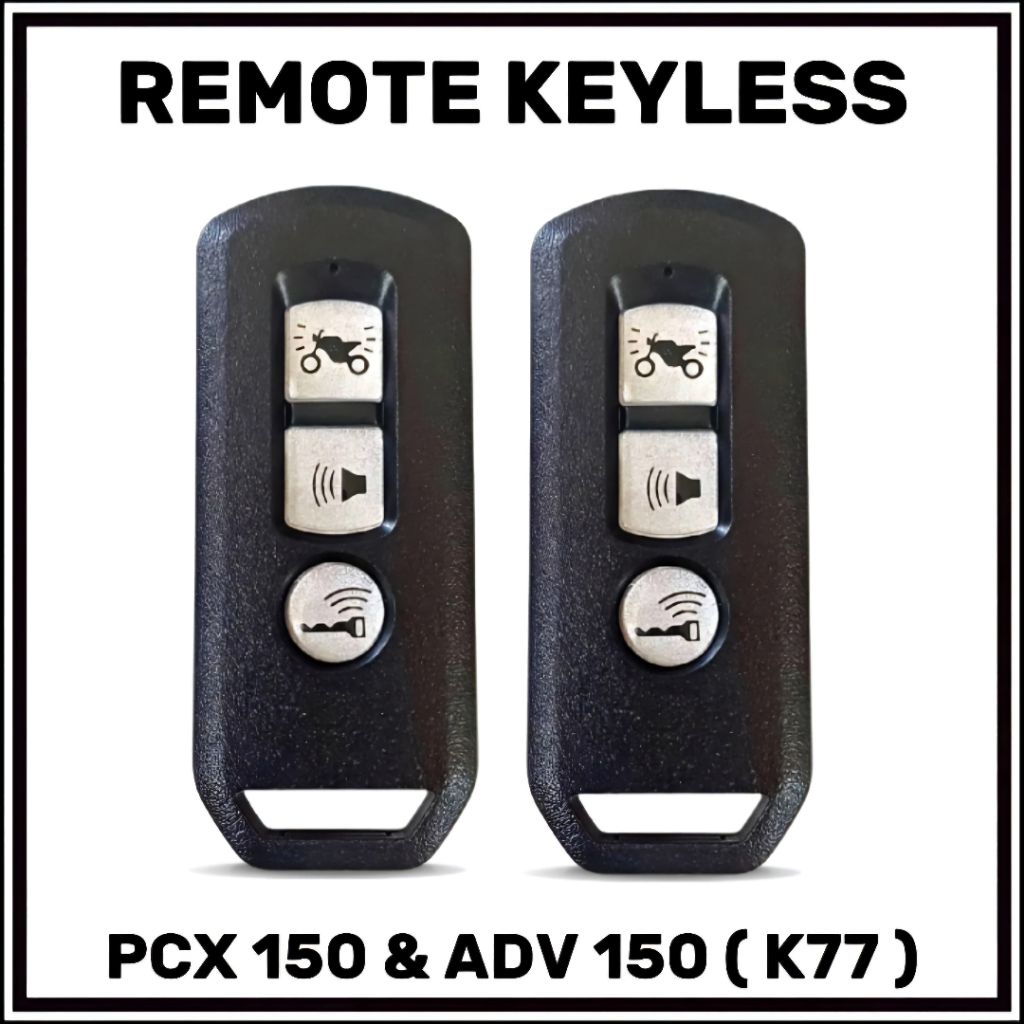 Jual keyless honda pcx 150 dan adv 150 (k77) | Shopee Indonesia