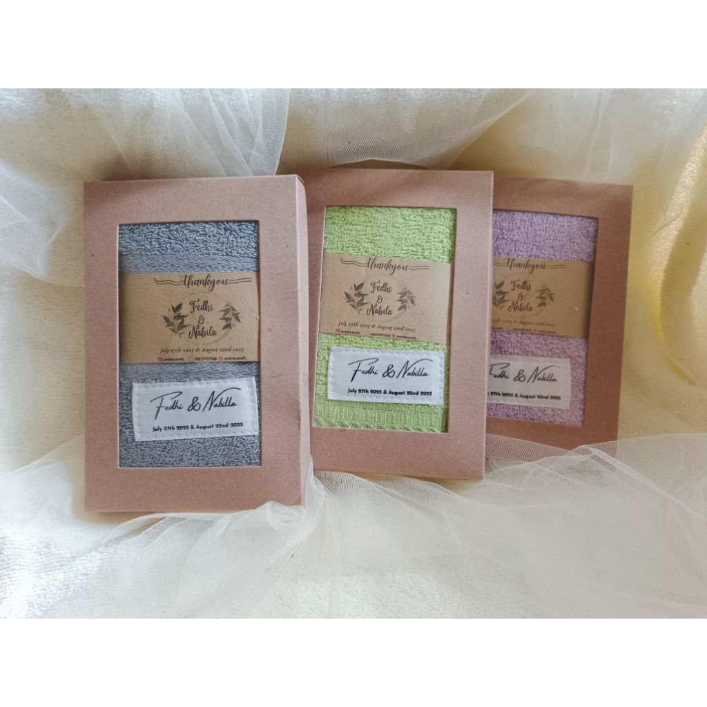 Jual Souvenir handuk packaging Box | Shopee Indonesia