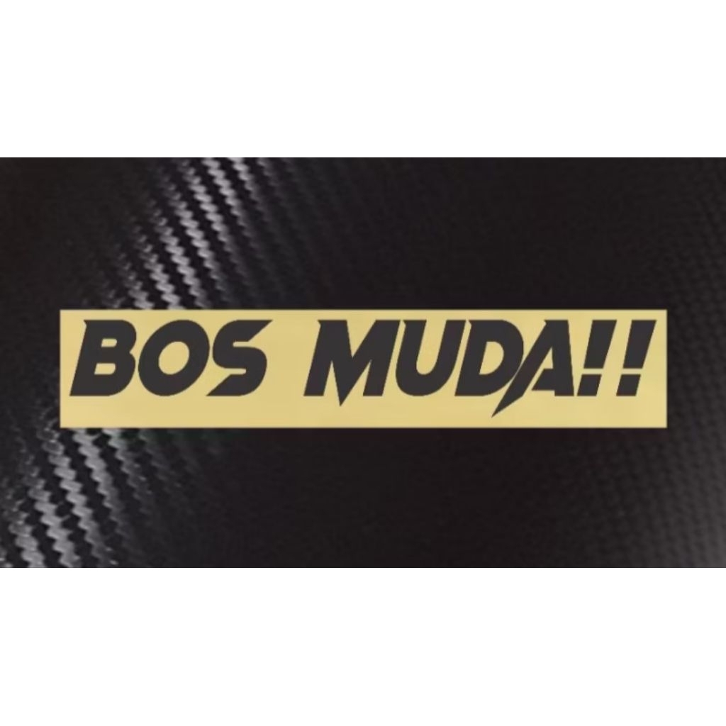 Jual stiker cutting bos muda 9x1,5cm | Shopee Indonesia