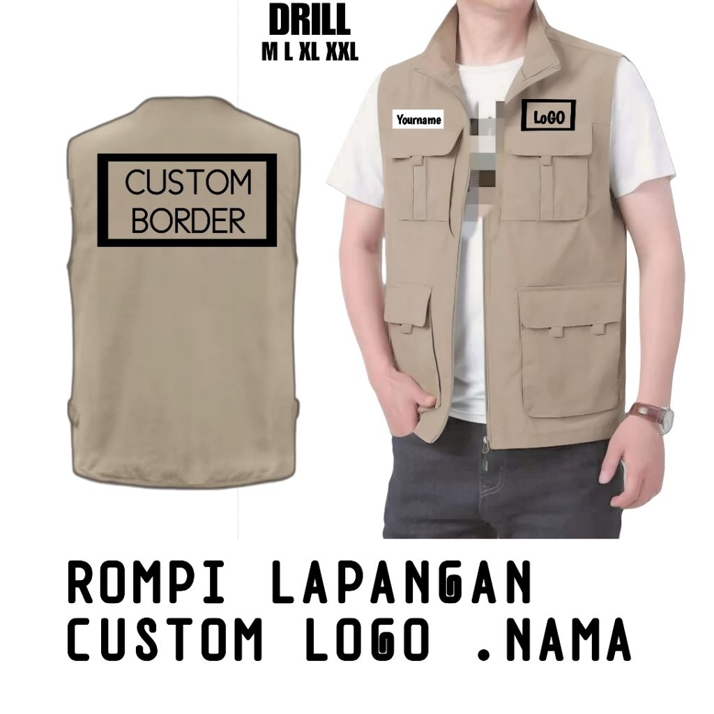 Jual ROMPI LAPANGAN CUSTOM BORDER SATUAN.PROSES CEPAT | Shopee Indonesia
