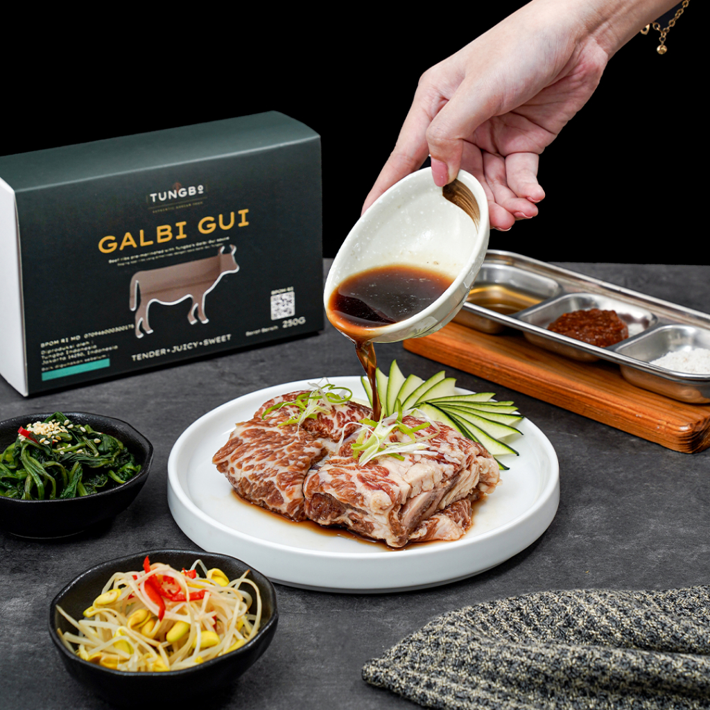 Jual Galbi Gui | Pre marinated Beef Ribs | Shopee Indonesia