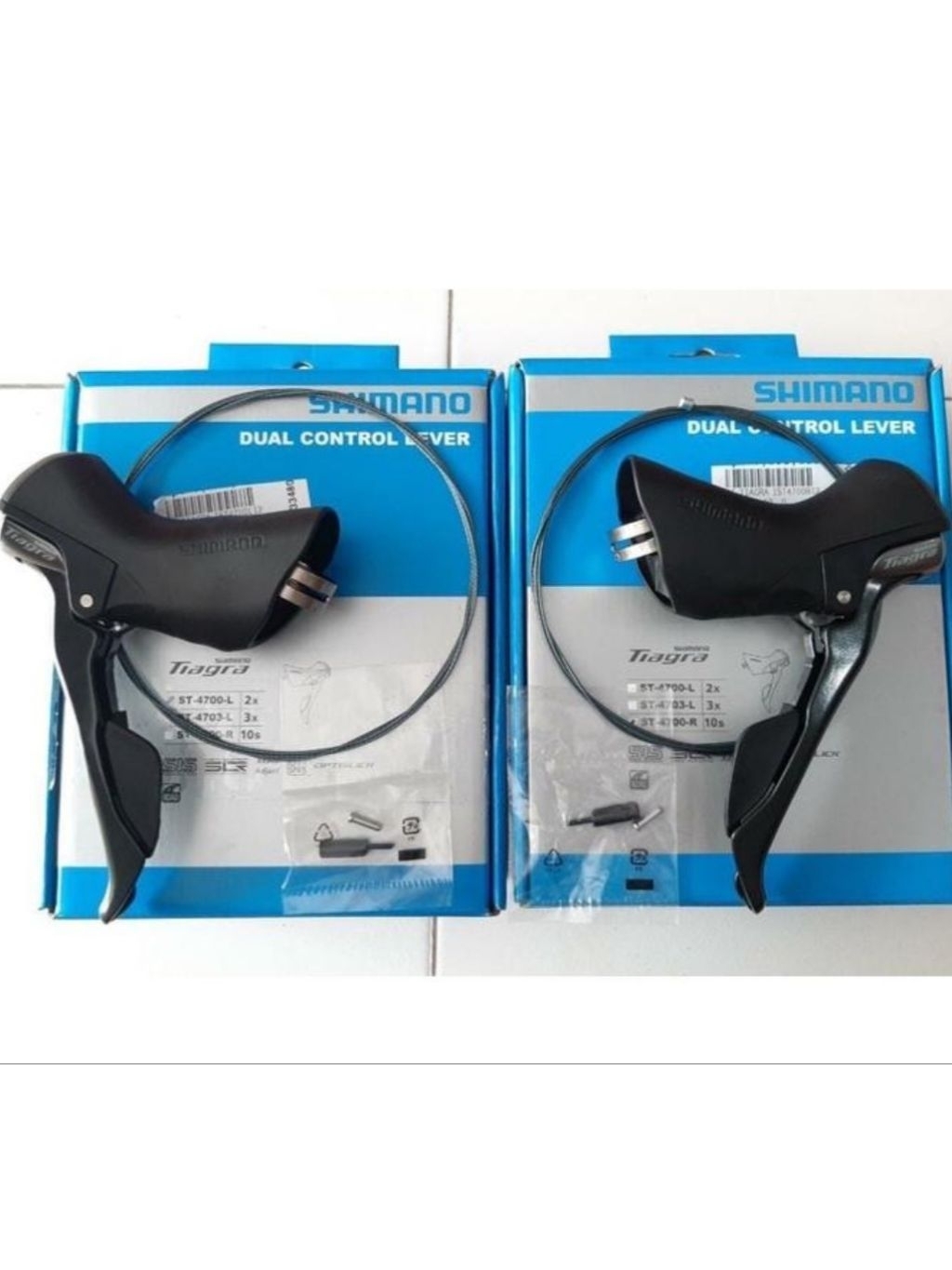 Jual brifter shimano tiagra 4700 2x11 speed new original | Shopee Indonesia