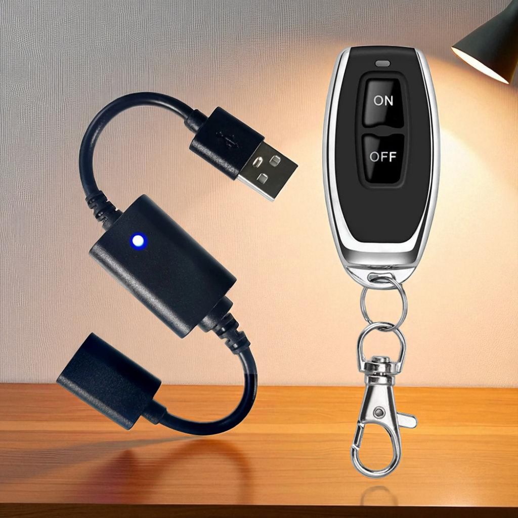 Jual Saklar Lampu Remote Control USB Reading Lamp Switch 433MHz 5V ...