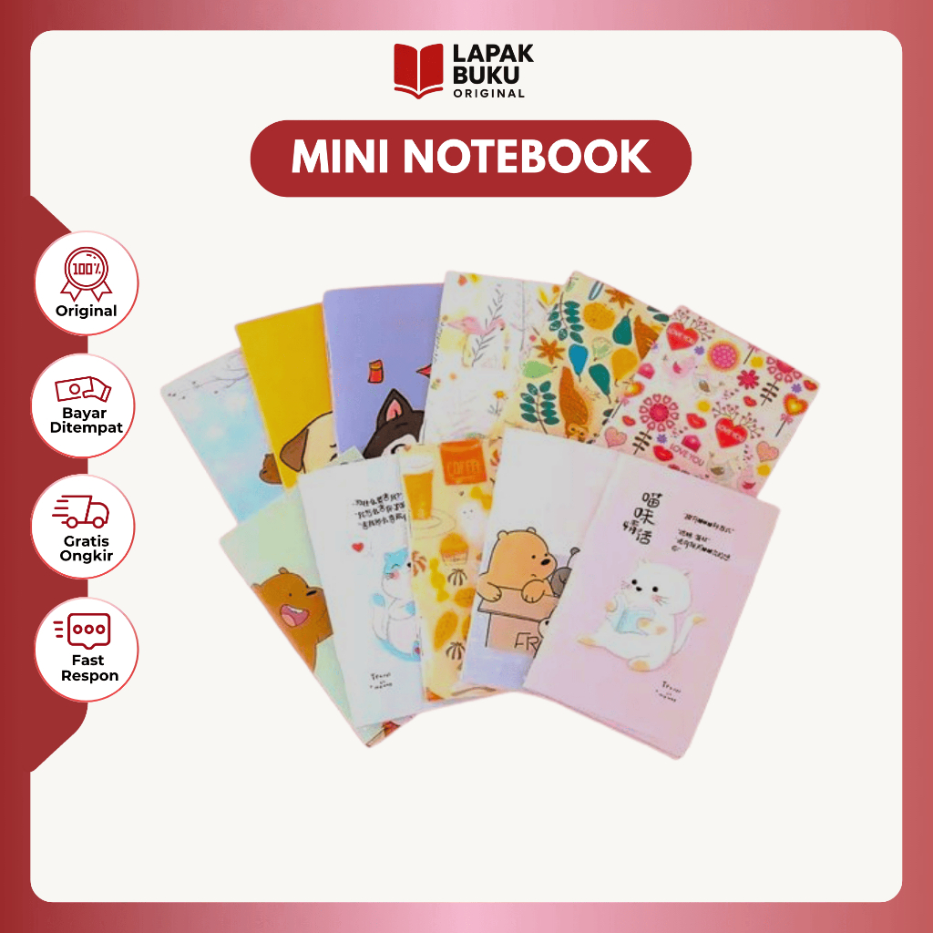 Jual Mini NoteBook Random [Hanya Untuk Bonus] | Shopee Indonesia