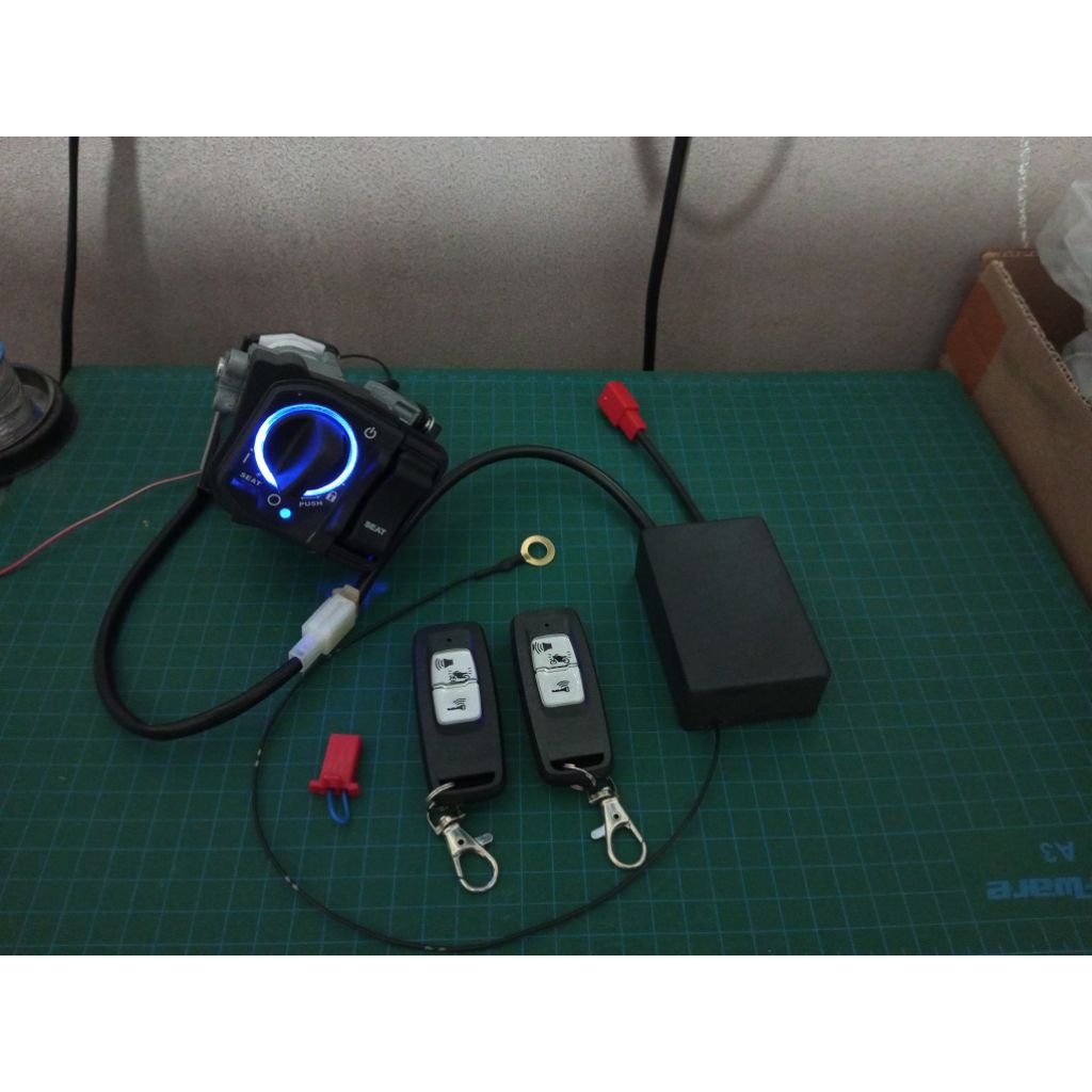 Jual Kunci Keyless Remot Smartkey mode on/off knop kontak PCX 160 PNP ...