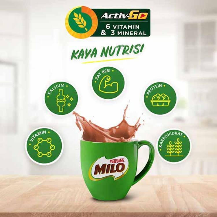 Jual Nestle Milo 3in1 400gr Rasa Lebih Cokelat | Shopee Indonesia