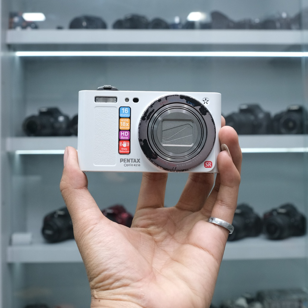 Jual Digicam Pentax Optio RZ18 Kamera Digicam Murah Bagus | Shopee ...