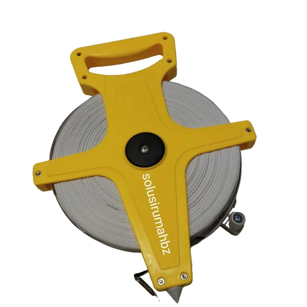 Jual METERAN ROL 100M METERAN TANCAP FIBER ROLL GULUNG 100 METER IMPOR ...
