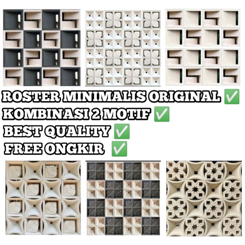 Jual roster beton minimalis/Roster beton/roster minimalis/roster/loster ...