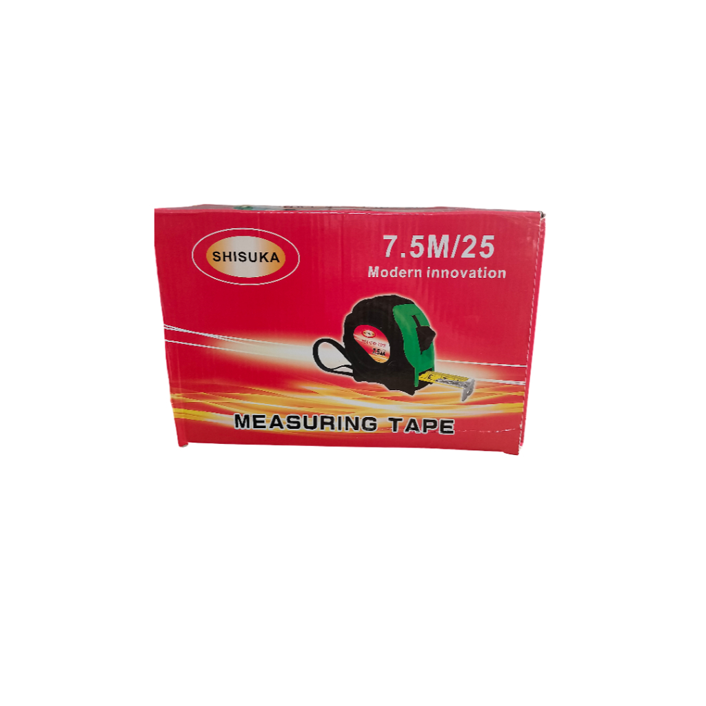 Jual ~TOOLS MASTER~SHISUKA KARET METERAN LAPIS KARET 7,5 METER - SATUAN ...