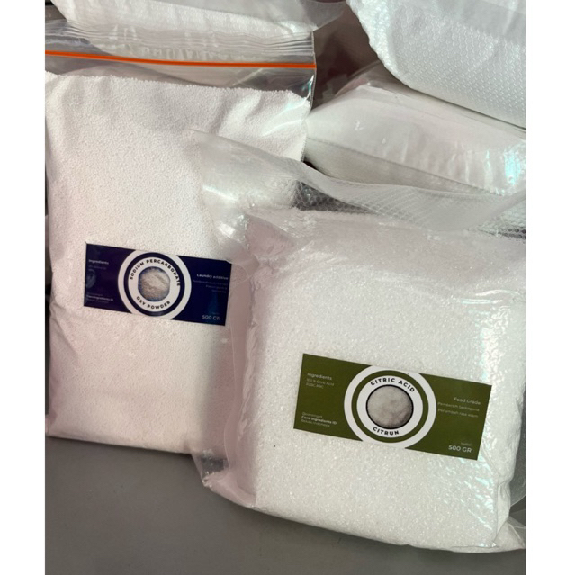 Jual Paket Bundling Putih - Laundry Powder dan Citric Acid Pembersih ...