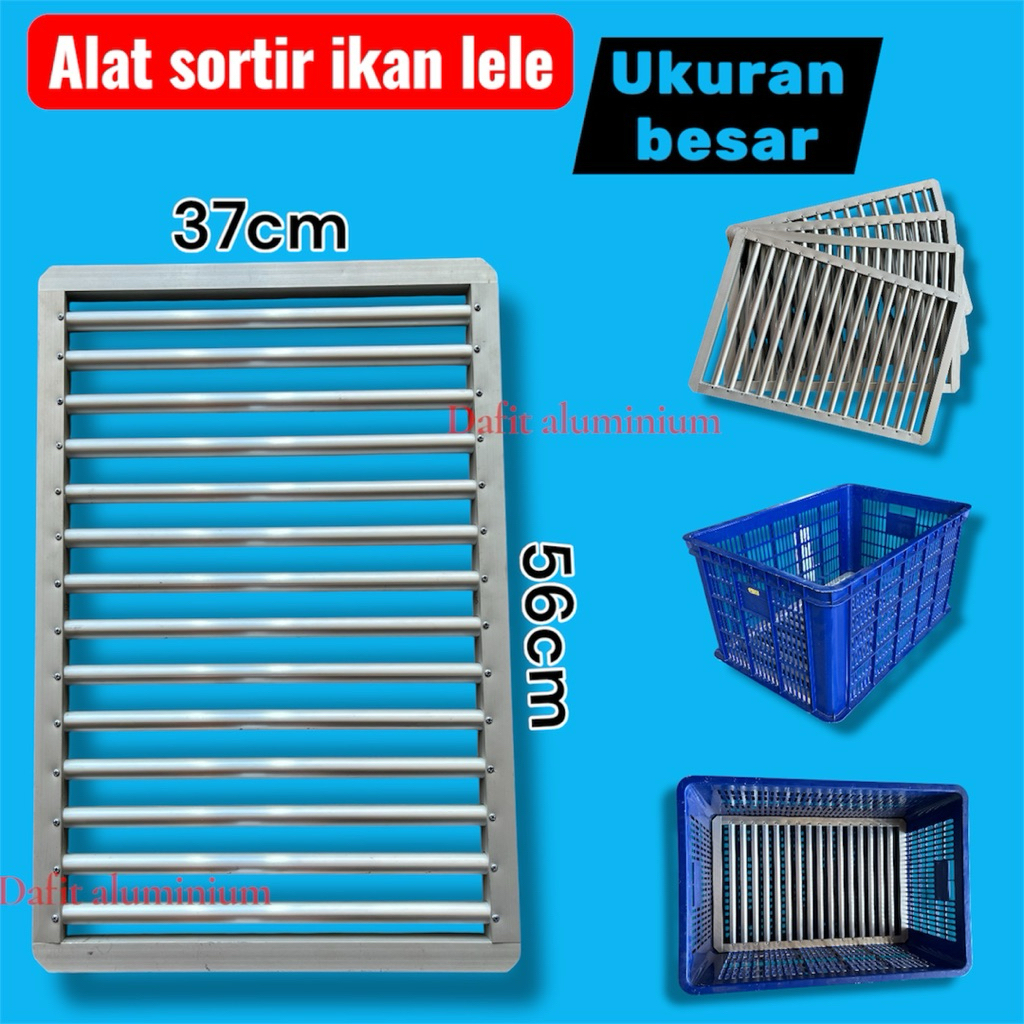 Jual Alat sortir ikan lele aluminium Ukuran besar berkualitas ...