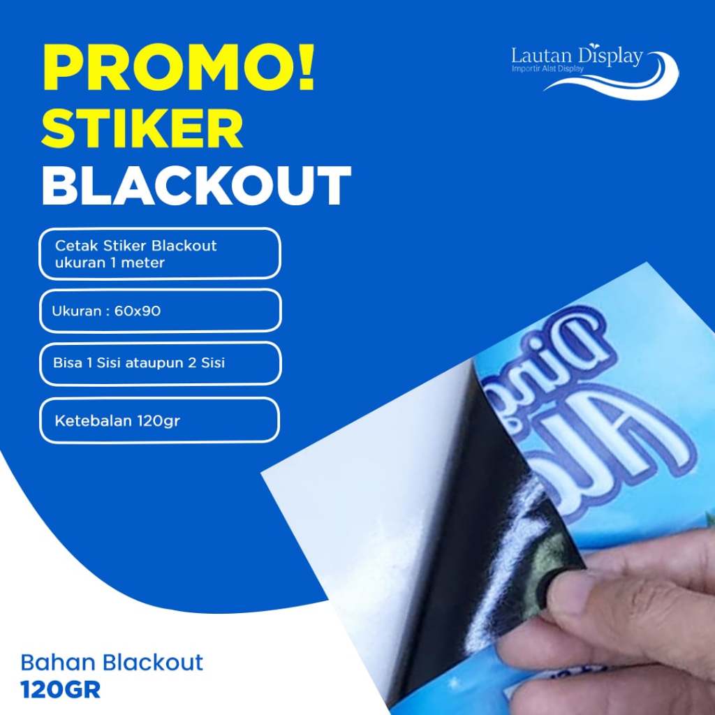 Jual Cetak Sticker Blackout Echo 99% – Stiker Kaca Gelap Tahan Cahaya ...