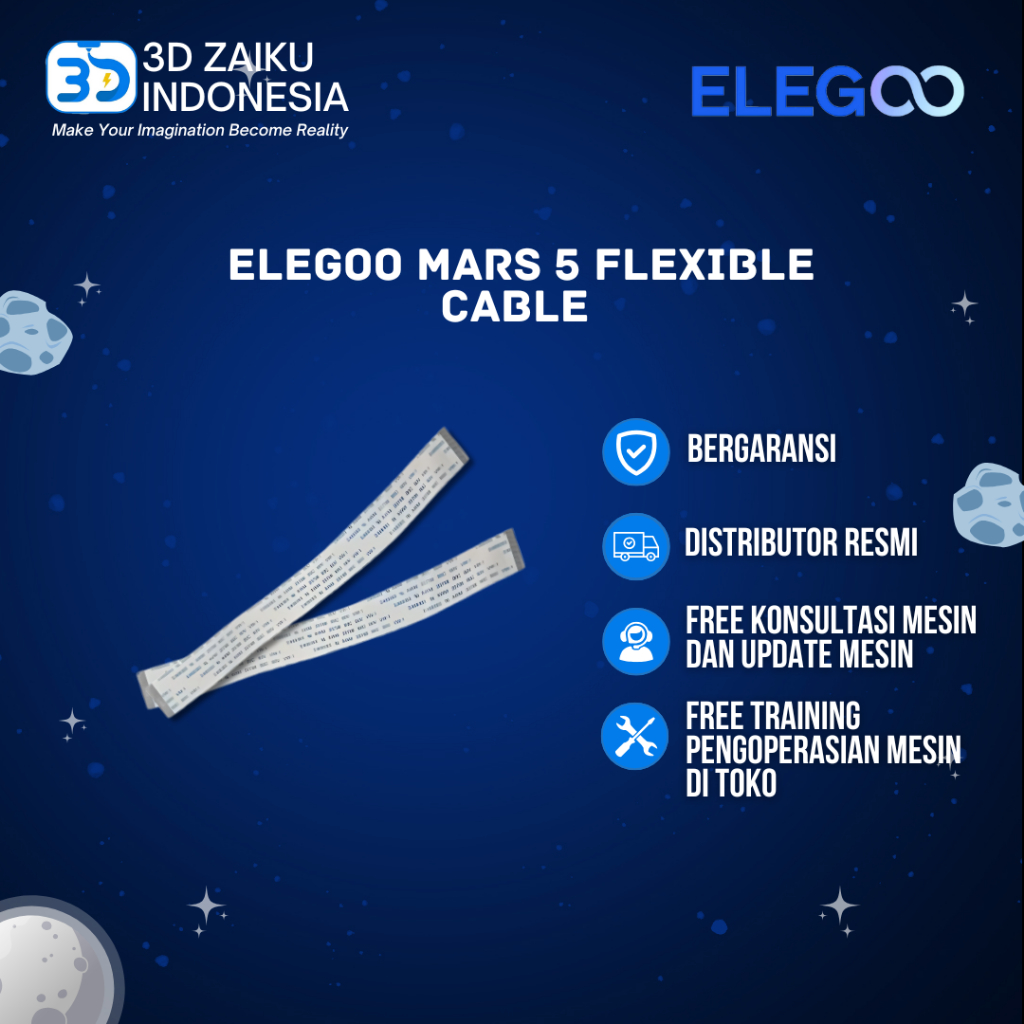 Jual Elegoo Mars 5 Flexible Cable for Touch Screen Display | Shopee ...