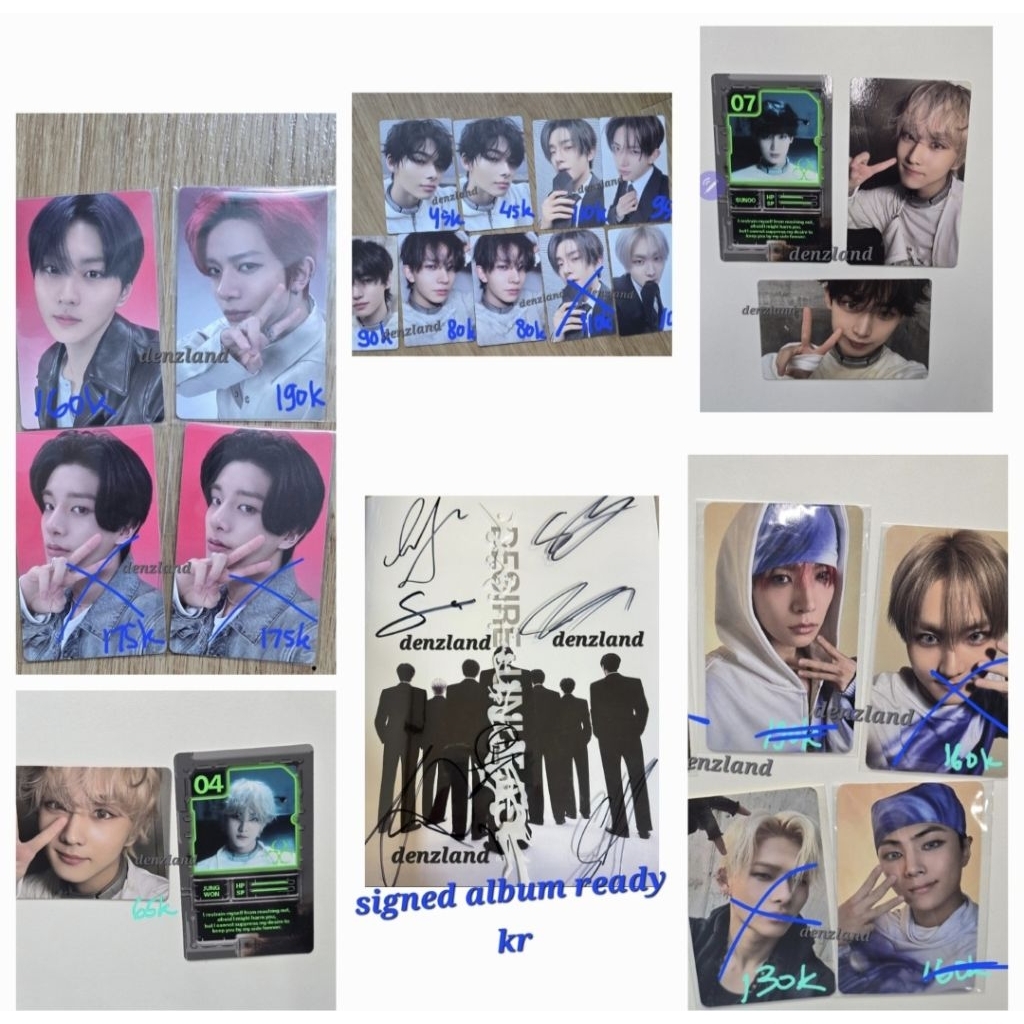 Cartes Photos ENHYPEN « DESIRE : UNLEASH » - 55 Cartes + 72 Autocollants, Collection Heeseung, Sunghoon, NI-KI - 2