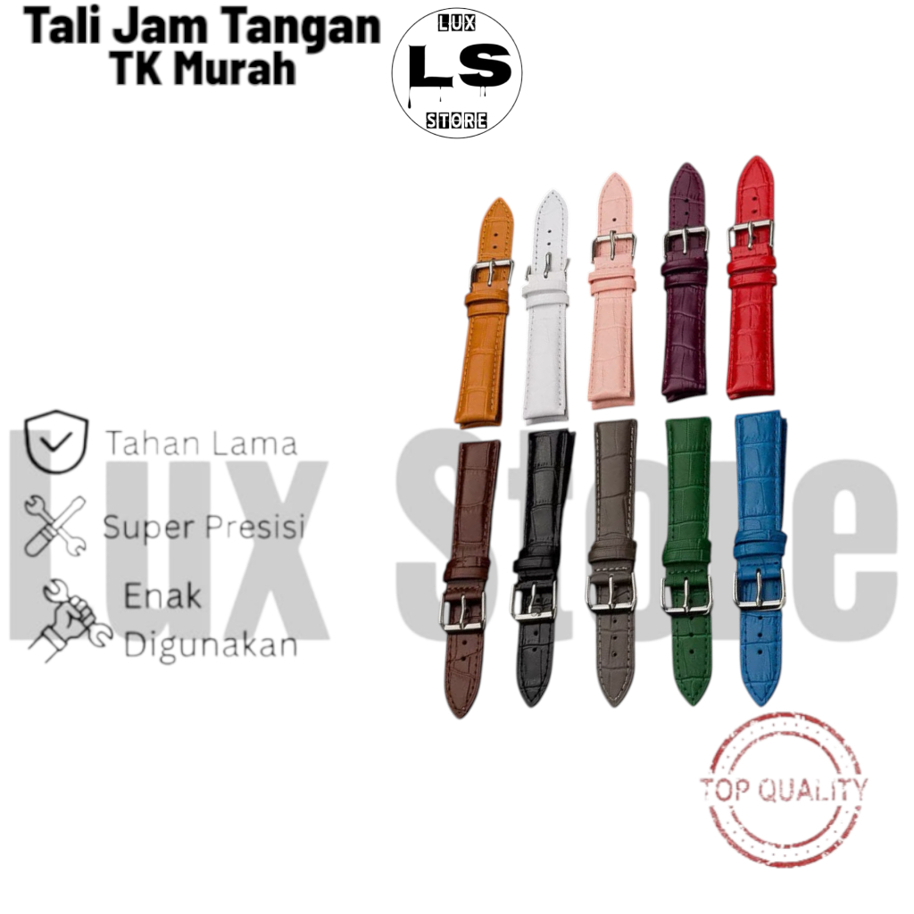 Jual Tali Jam Tangan Tk Murah Model 5 Ukuran 16mm,18mm,20mm,22mm ...