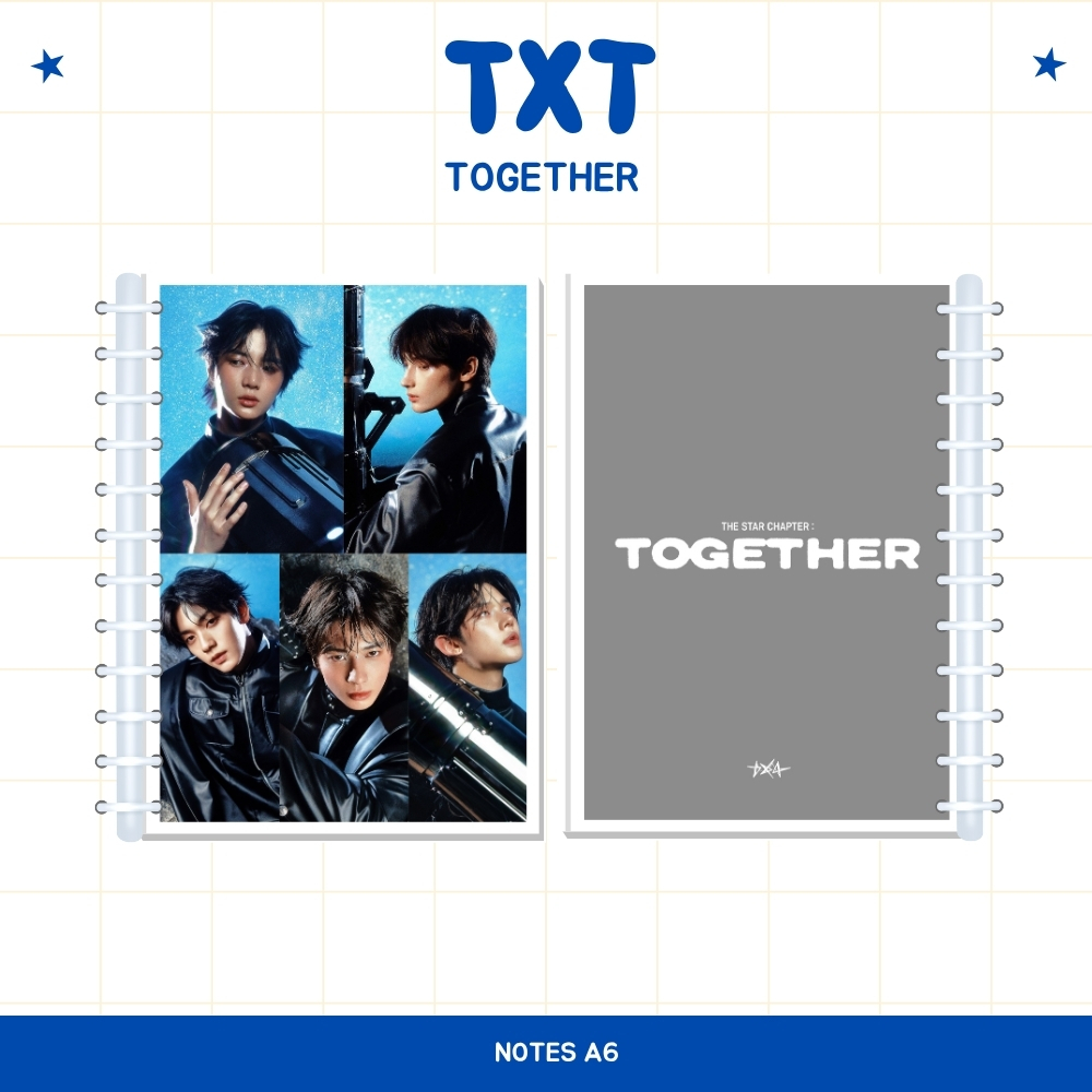 Jual A6 NOTES TXT TOGETHER BUKU NOTE NOTEBOOK KPOP UNOFFICIAL YEONJUN ...