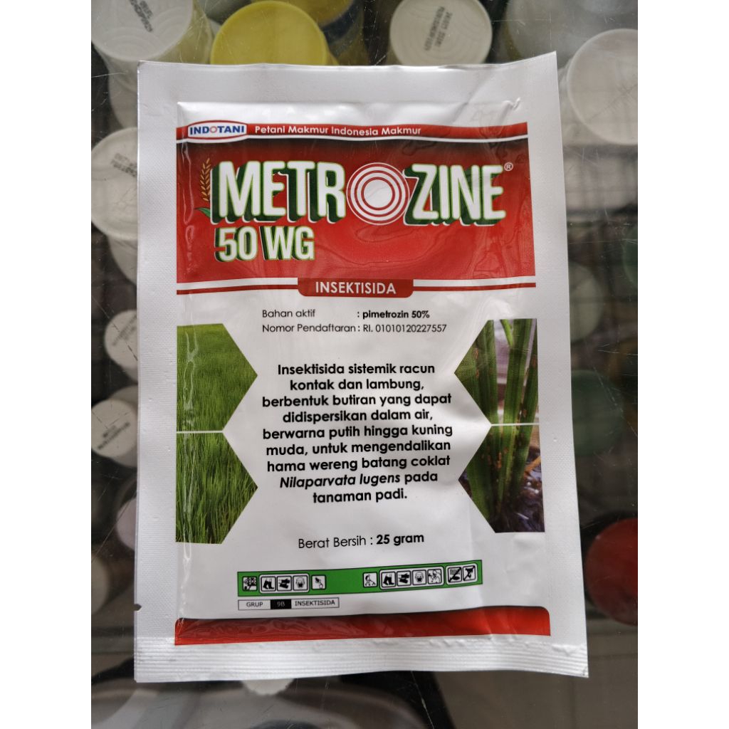 Jual insektisida METROZIN 50WG obat wereng sama seperti plenum | Shopee ...