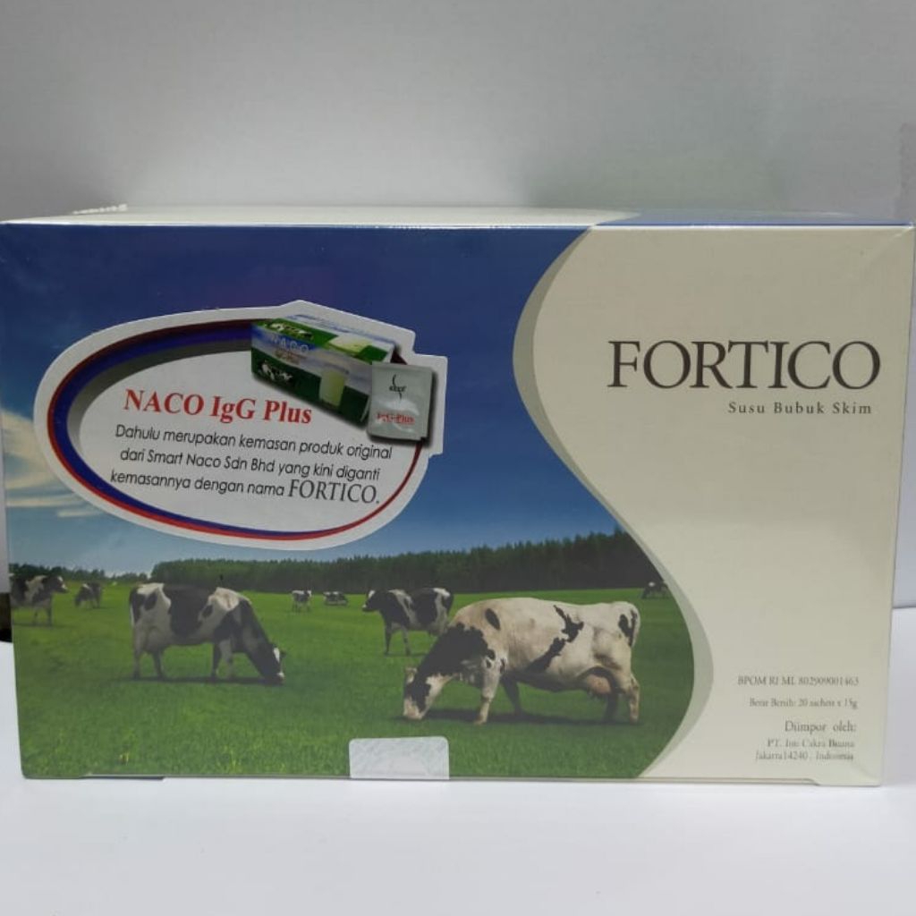 Jual FORTICO ISI 20 SACHET Fortico | Shopee Indonesia