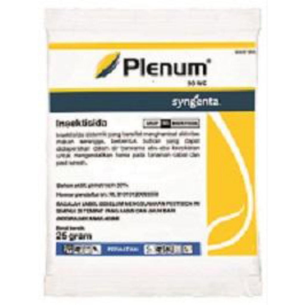 Jual INSEKTISIDA PLENUM 50 WG BAHAN AKTIF PIMETROZIN 50% | Shopee Indonesia