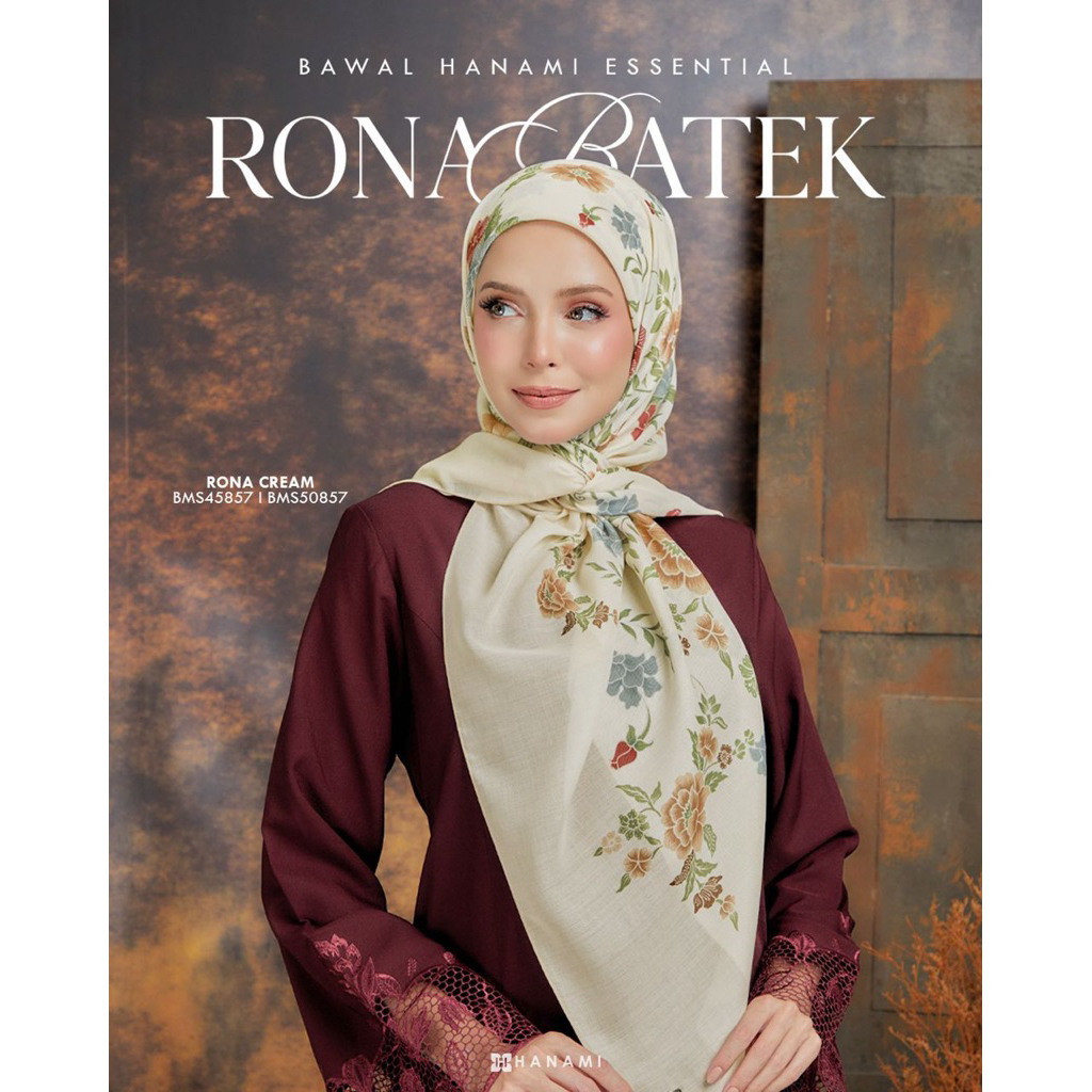 Hanami Hijab Malay Original Ready