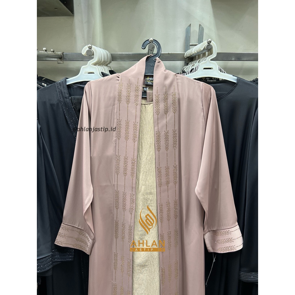 Jual SET ABAYA HABBAH MEWAH || NEW ABAYA INNER OUTER HABBAH || ABAYA ...
