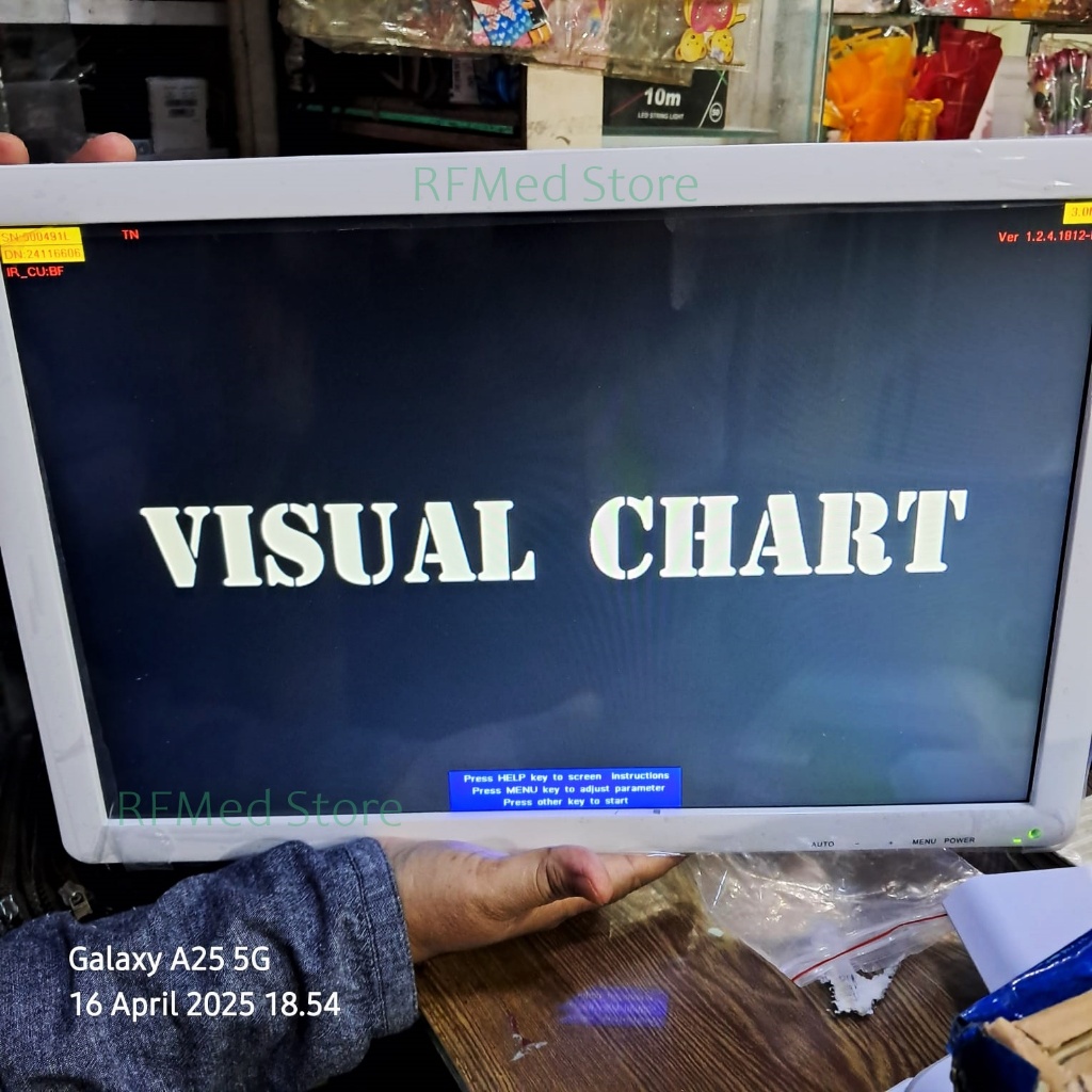 Jual Snellen Chart Lcd Tes Visus Mata Acuity Testing Led Monitor 19 ...