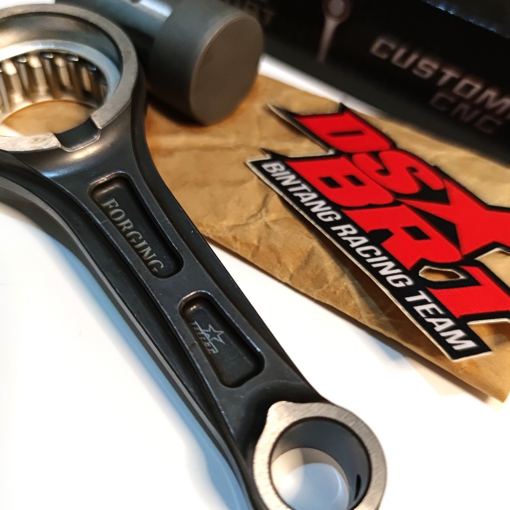 Jual CONROD FORGED STANG SEHER + BEARING KRUK AS BRT YAMAHA WR 155 Y16 ...
