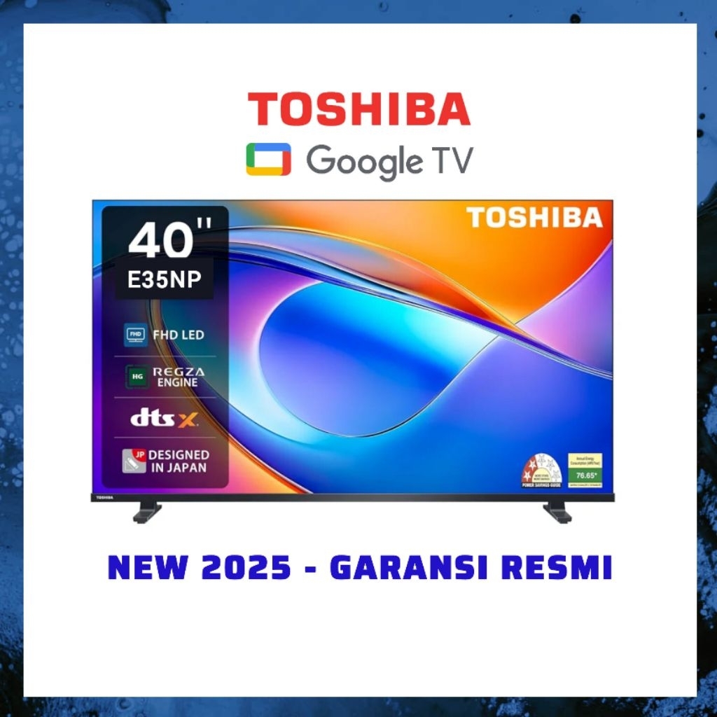 Jual TOSHIBA Google TV 40" New 2025 Garansi Resmi | Shopee Indonesia
