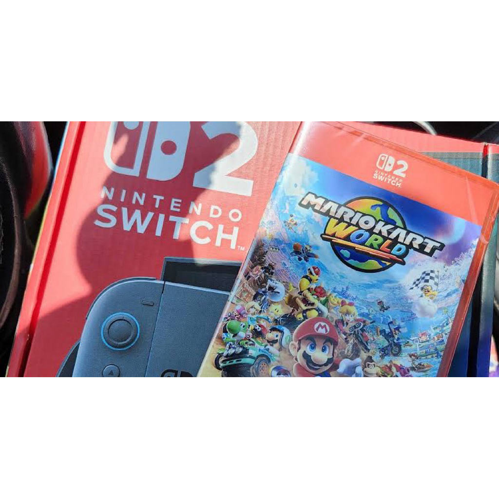 Jual BARU Nintendo Switch 2 New Fullset Lengkap + Game Terbaru Memory ...