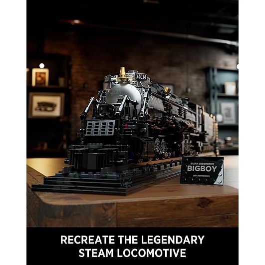 Jual Locomotive, Articulated Steam Locomotive Building Block Set ...