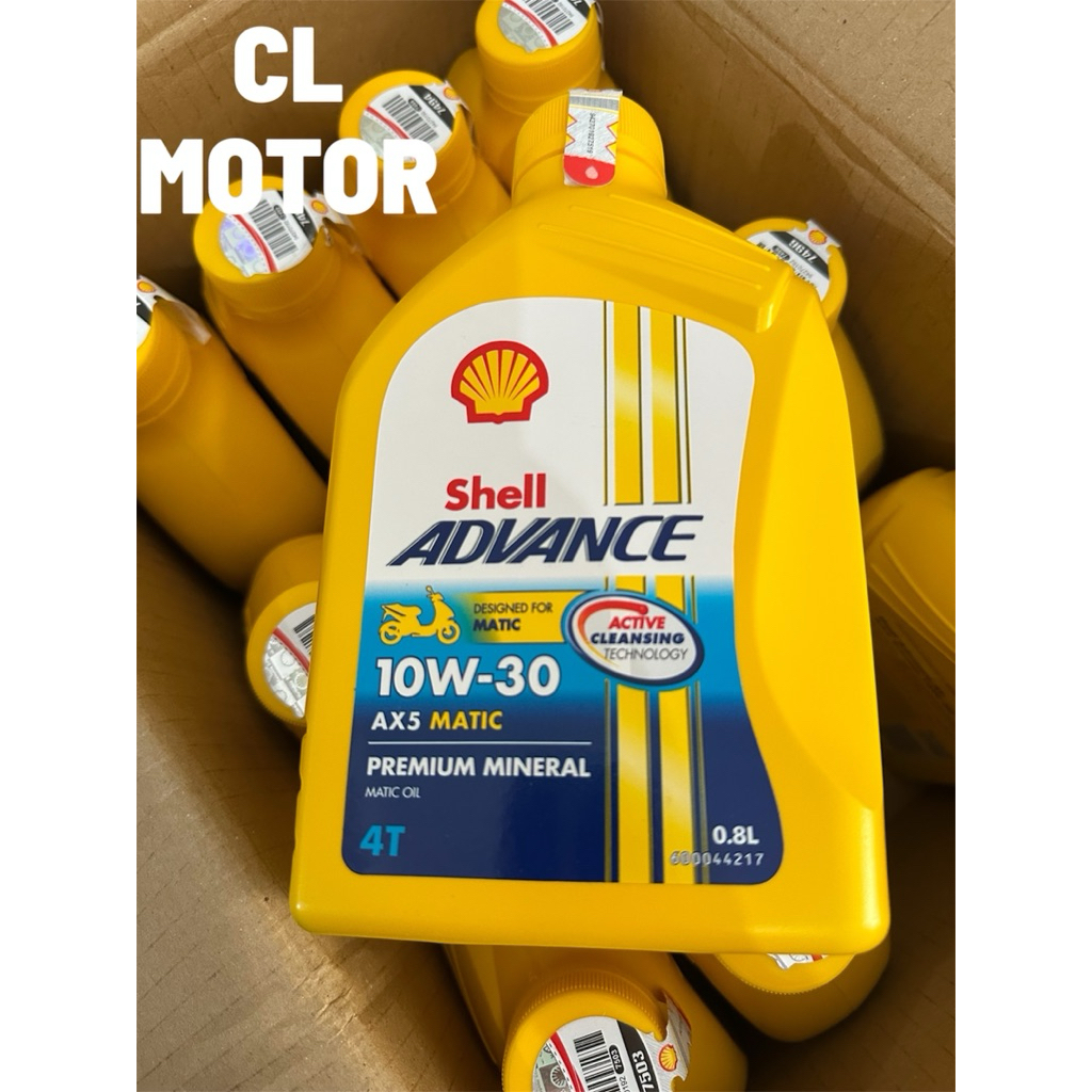 Jual Oli Shell Advance MATIC AX5 10W-30 isi 800ml | Shopee Indonesia