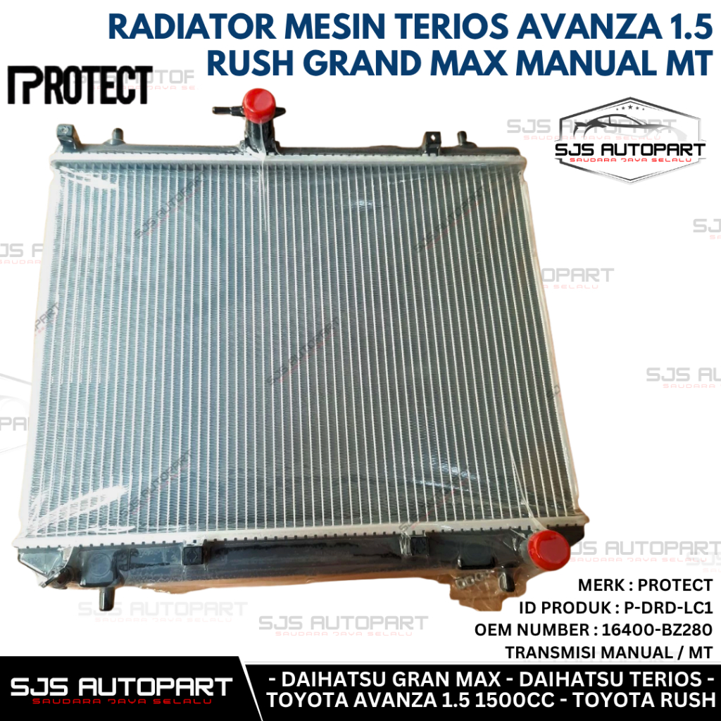 Jual PROTECT - RADIATOR MESIN GRAN MAX TERIOS AVANZA 1.5 RUSH GRAND MAX ...
