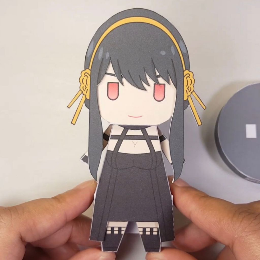 Jual Papercraft Yor Forger Spy x Family | Cetak Kertas Briefcard A4 ...