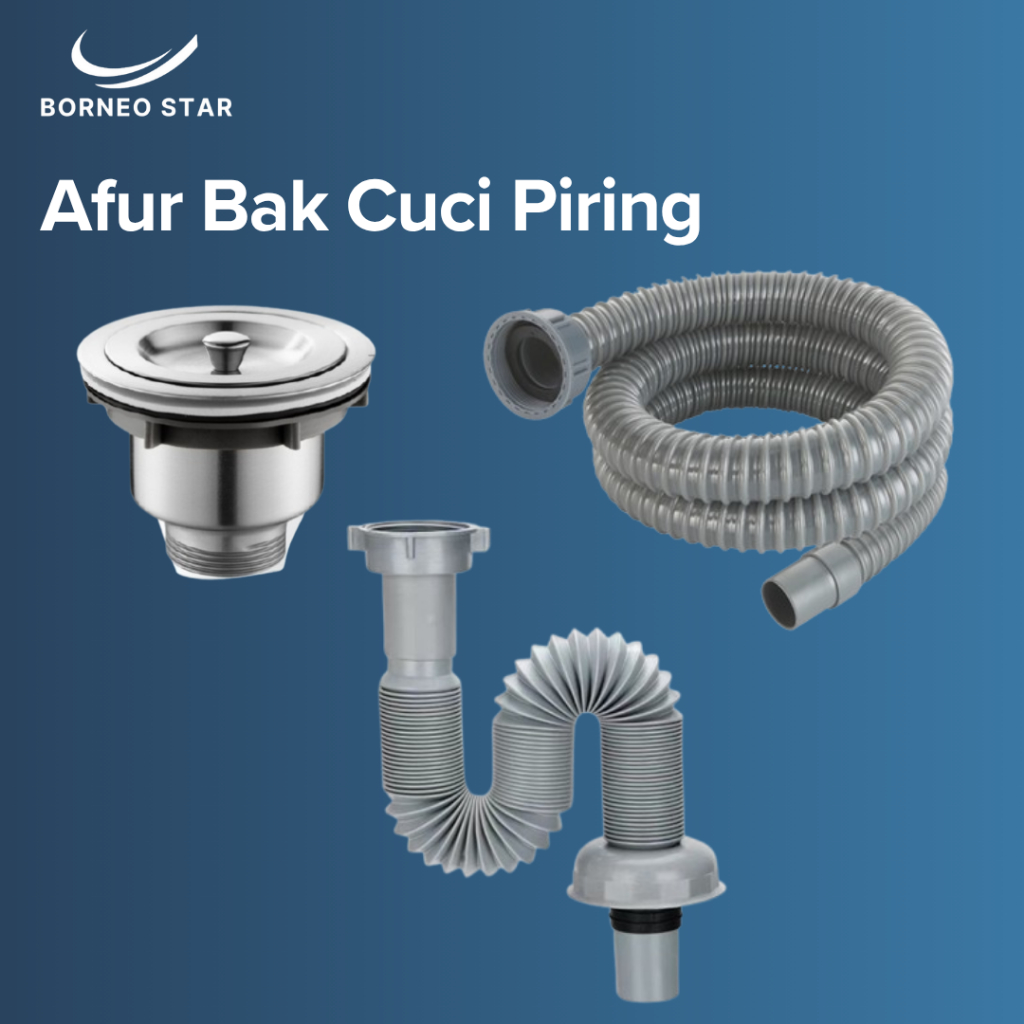 Jual Afur Sink / Afur Bak Cuci Piring Stainless Paket avur set komplit ...