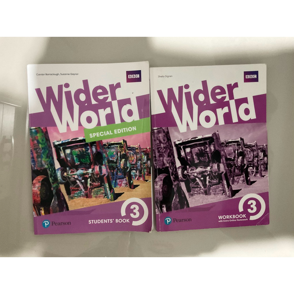 Jual english book wider world 3 (sisa workbook) | Shopee Indonesia