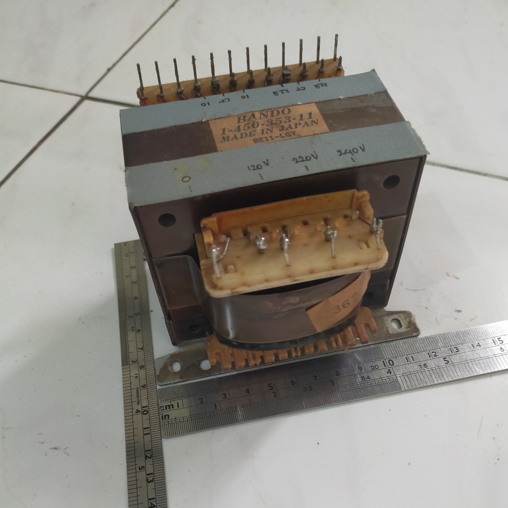 Jual Trafo Travo Transformer Sony Bando CT22.8V CT10V 7 Ampere Made in ...