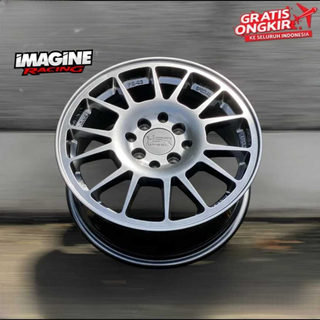 Jual VELG MOBIL RACING HSR FE02 R16 JAZZ YARIS VIOS CITY AGYA CALYA ...