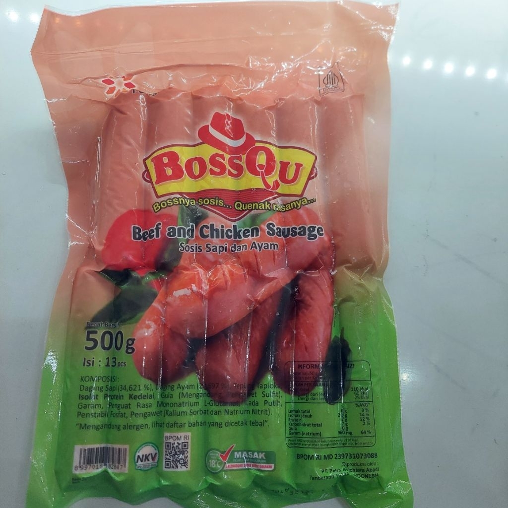 Jual SOSIS BOSQU ISI 13/SOSIS BOSSQU ISI 3/SOSIS BAKAR JUMBO/COD ...
