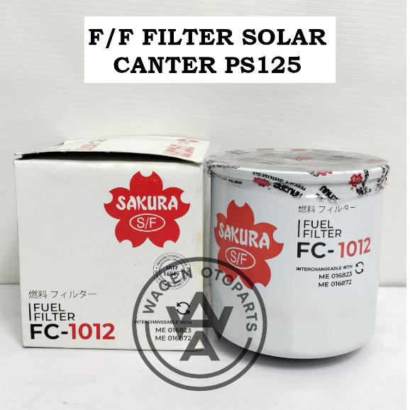 Jual Filter Solar Canter PS110/ PS125/ PS136 Sakura FC-1012 | Shopee ...