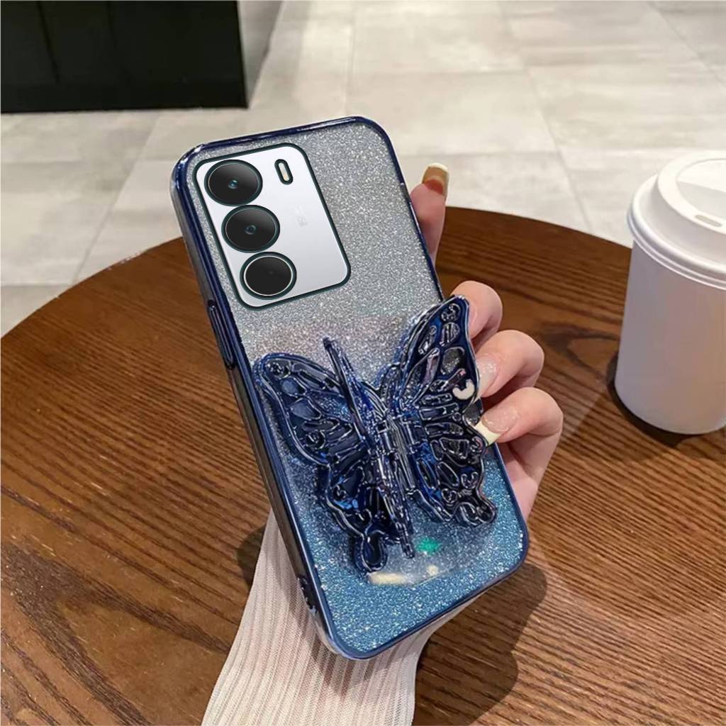 Jual Casing Realme C71 SoftCase Luxury Glitter Butterfly | Shopee Indonesia